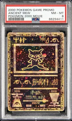 2000 POKEMON GAME MOVIE POKEMON 2000 MOVIE ANCIENT MEW PSA 8 - Image 1