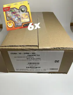 Pokemon Day 2026 Kollektion Case Factory Sealed Deutsch 6x kollektion - Image 1