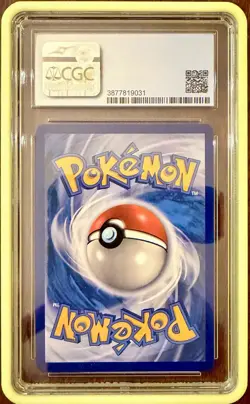 CGC 9 MINT 2020 POKEMON SWSH020 PROMO FIGURE Collection PIKACHU W/ Slab guard - Image 2