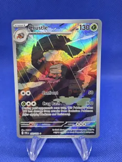 Pokemon SV04 Paradox Rift Crustle 183/182 Illustration Rare IR NM - Image 1