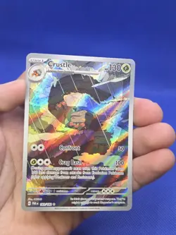 Pokemon SV04 Paradox Rift Crustle 183/182 Illustration Rare IR NM - Image 2