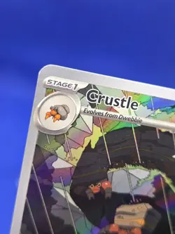 Pokemon SV04 Paradox Rift Crustle 183/182 Illustration Rare IR NM - Image 3