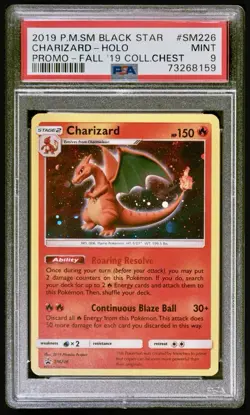 2019 Charizard - Holo #SM226 Holo Black Star Promo PSA 9 MINT - Image 1