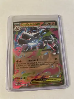 Pokemon TCG Phantasmal Flames Mega Charizard X EX 013/094 ME02 Pokemon 2025 - Image 1