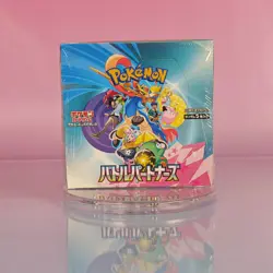 BATTLE PARTNERS POKEMON DISPLAY SCARLET & VIOLET 2025 JAPANESE OVP SEALED 2 - Image 1