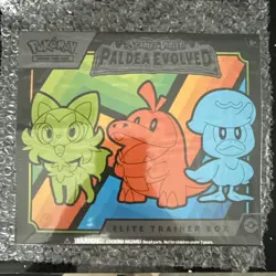 POKEMON TCG SCARLET & VIOLET PALDEA EVOLVED SEALED ELITE TRAINER BOX ETB - Image 1