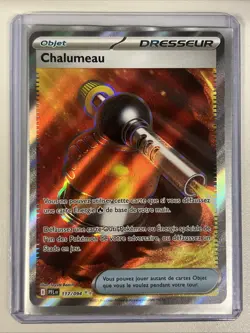 CARTE POKEMON CHALUMEAU 117/094 SECRETE OBJET FLAMMES FANTASMAGORIQUES ME02 FR - Image 2