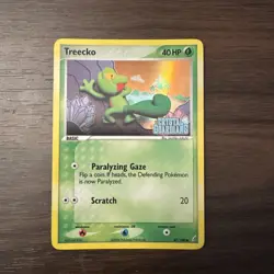 Pokemon TCG Treecko EX Crystal Guardians Reverse Holo Common 67/100 2006 40 HP - Image 1