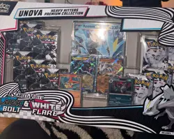 Pokemon Unova Heavy Hitters Costco Premium Collection Black Bolt White Flare - Image 2