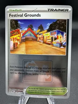 Pokemon TCG Festival Grounds 149/167 Reverse League Promo Holo Play Stamped - Image 1