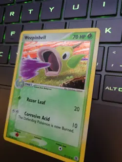 Weepinbell 51/112 Firered & Leafgreen Reverse Holo Pokemon - Image 4