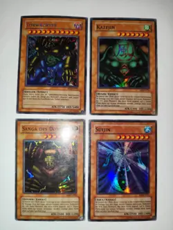 Yu-Gi-Oh Torwachter Set + Teile MRD Secret Rare Deutsch Holo Karte TCG - Image 2