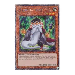 Yu-Gi-Oh! Mathematician (Platinum Secret Rare) - Quarter Century Stampede - Image 1