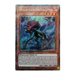 Yu-Gi-Oh! Miscellaneousaurus (Platinum Secret Rare) - Quarter Century Stampede - Image 1