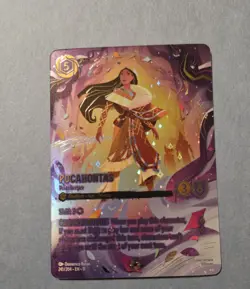 Disney Lorcana - Pocahontas - Peacekeeper (Iconic) 241/204 Winterspell - Image 3