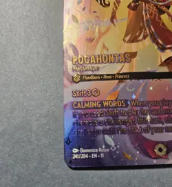 Disney Lorcana - Pocahontas - Peacekeeper (Iconic) 241/204 Winterspell - Image 5