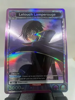 Union Arena English Code Geass - Lelouch Lamperouge CGH-1-103 SR - Image 1