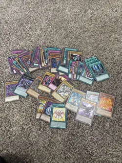101 Vintage Yugioh Cards 1996 FIRST EDITIONS Lot As Shown - Image 1
