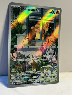 Pokemon TCG: Scarlet & Violet Promo Cards CHARMANDER # 044 SVP Nice NM Card Foil - Image 2