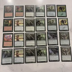 Magic the Gathering MTG Elves Elf Lot Of 24 Cards - Image 1