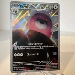 Pokemon TCG Bewear Illustration Rare Holo Card 079/064 Shrouded Fable - Image 1