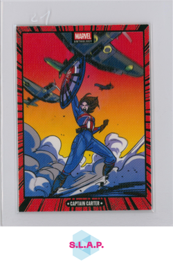 CAPTAIN CARTER PANINI C12 MARVEL ANTHOLOGY CANVAS CARD 2025 ENGLISH - Image 1