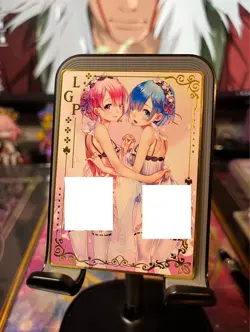 Goddess Story Metal Card Rare Anime Waifu Re:Zero Rem - Image 2