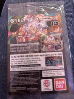 Bandai Nampo One Piece CCG Monkey D. Luffy US Voyage Holo Card - Image 2