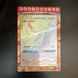Latias & Latios GX TAG TEAM Ultra Rare Holo Pokemon Card SM-Team Up 190 /181 - Image 1