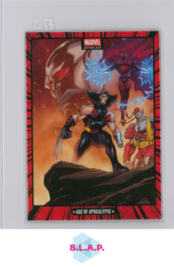 AGE OF APOCALYPSE PANINI C2 MARVEL ANTHOLOGY CANVAS CARD 2025 ENGLISH - Image 1