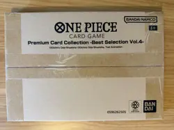One Piece Card Game Premium Card Collection Best Selection Vol. 4 – Sealed - Image 1
