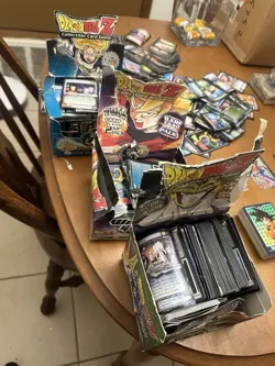 Dragon Ball Z CCG Score Card Lot Foil, Rare Time Control Goku Trunks Cell - Image 1