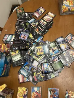 Dragon Ball Z CCG Score Card Lot Foil, Rare Time Control Goku Trunks Cell - Image 2