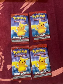 McDonald's Pokemon Match Battle 2022 Cards Sealed Booster Pack Brand NEW - Image 1