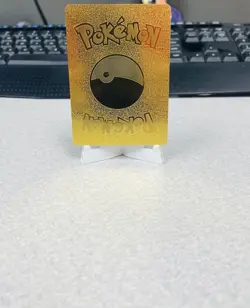 Mewtwo GX Gold Card (RARE) Fan Art Pokemon Card - Image 2