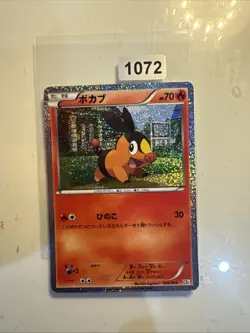 Tepig 004/009 Japanese Collection Sheet CS1 Holo Pokemon Card EXC - Image 1