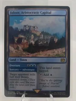 Jidoor, Aristocratic Capital #0284 R Regular MTG Final Fantasy NM - Image 1