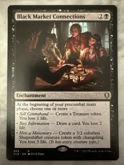 Black Market Connections Commander Legends: Battle for Baldur's Gate Regular - Image 1