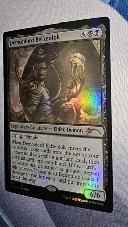 Demonlord Belzenlok Secret Lair Drop Foil #159 - Image 3