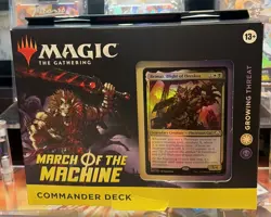 Magic: The Gathering March of the Machine Commander Deck Growing Threat Sealed - Image 1