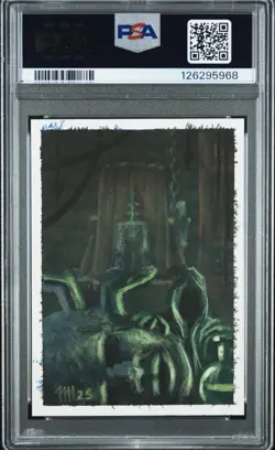 MTG Magic PSA 10 Auto AP Artist Proof Beta Obsianus Golem Painted Jesper Myrfors - Image 3