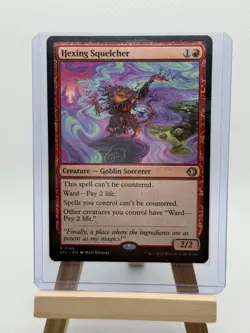 Magic the Gathering Lorwyn Eclipsed - Hexing Squelcher 145 - Image 1