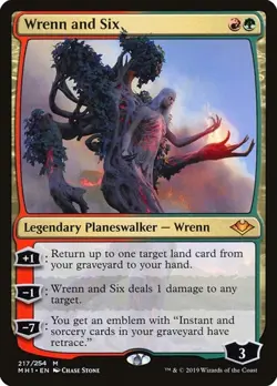 1x Wrenn and Six NM Eng MTG - Modern Horizons - Image 1