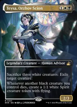 1x Teysa, Orzhov Scion - Extended Art LP Eng MTG - Ravnica Remastered - Image 1