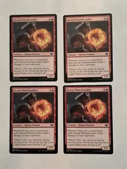 4x Kessig Flamebreather - Crimson Vow - Near Mint - Magic the Gathering - Image 1