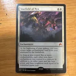 Starfield of Nyx Magic Origins Enchantment White Mythic 2015 033/272 Damaged - Image 1