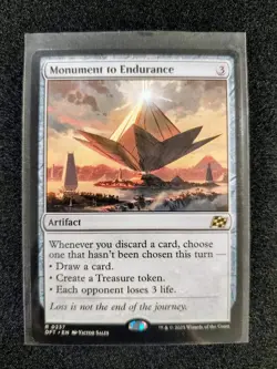 MTG Monument to Endurance 0237 Aetherdrift NM - Image 1