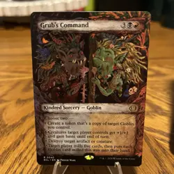 Magic The Gathering Grub's Command (Showcase) Lorwyn Eclipsed Regular - Image 1