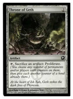 Throne of Geth U Scars of Mirrodin 211 LP - Image 1
