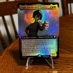 Toph, Hardheaded Teacher (Extended Art) Avatar: The Last Airbender Foil MTG - Image 1